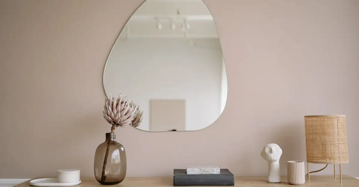 Miroir adhésif : Décoration facile et rapide à poser
