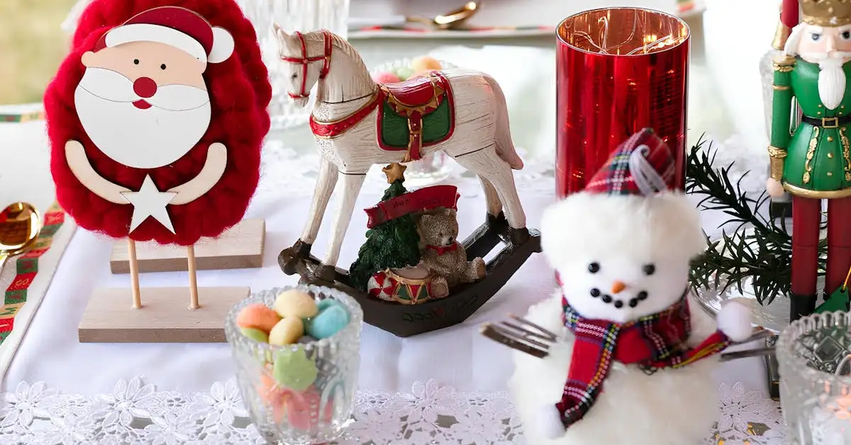 Table de Noël : Idées de décoration et conseils pour un